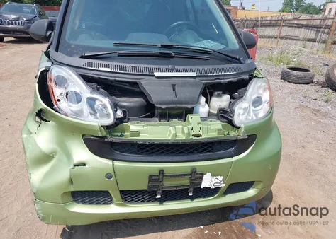 2012 Smart Fortwo Pure/Passion from USA, damaged, VIN WMEEJ3BA7CK535847